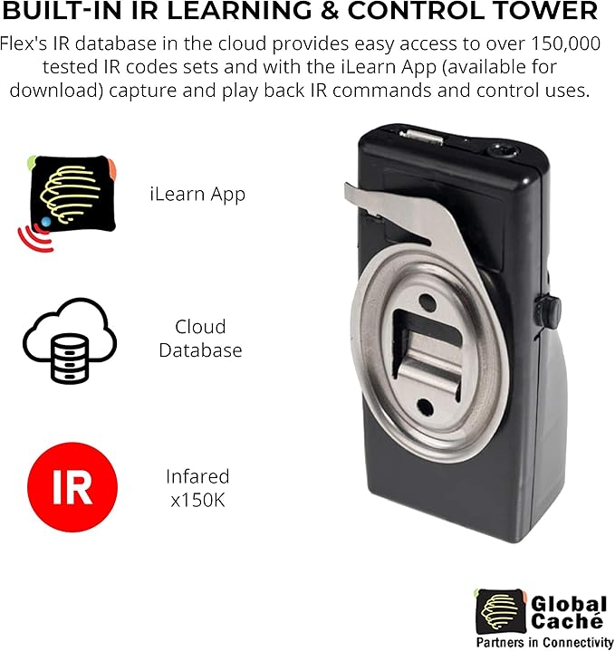 Global Caché Flex-IP iTach Flex IP Module - Connects Smarts Sensors to a Wired Ethernet via RJ45 Connector