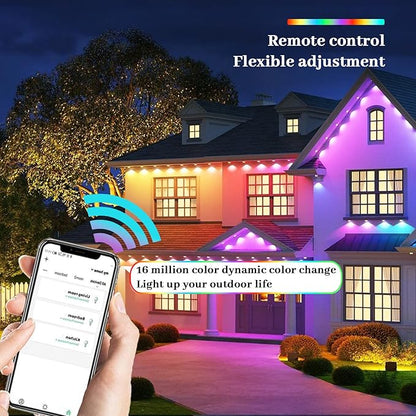 4 E27 RGBCW Smart LED Bulbs, 9W 850LM Color Changing Bulbs, WiFi RGB Lights Compatible with Alexa and Google Home, Suitable for Indoor and Outdoor Use