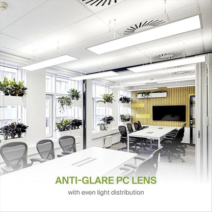 ASD 4 Pack 1x4 LED Flat Panel Light - 25/30/40W UL DLC | 5137LM 3500K 4000K 5000K Selectable Dimmable 1x4 LED Drop Ceiling Light Fixture | 1 x 4 Commercial Recessed Lay in Troffer Lights for Office