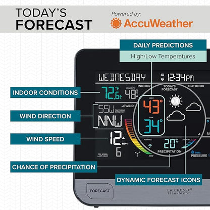 La Crosse Technology 328-69357-INT Wi-Fi Professional Weather Station