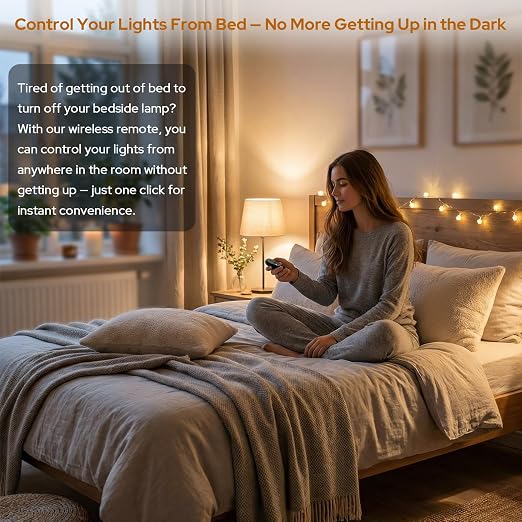 LoraTap Remote Control Outlet: Control Hard to Reach Switches Easily