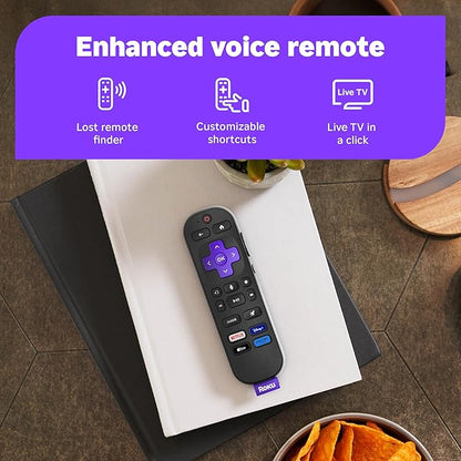Roku Smart TV 2026 – 65-Inch Select Series, 4K QLED TV – Roku TV with Voice Remote – Flat Screen QLED Television with Wi-Fi for Streaming Live Local News, Sports, & Movies – Bluetooth Headphone Mode