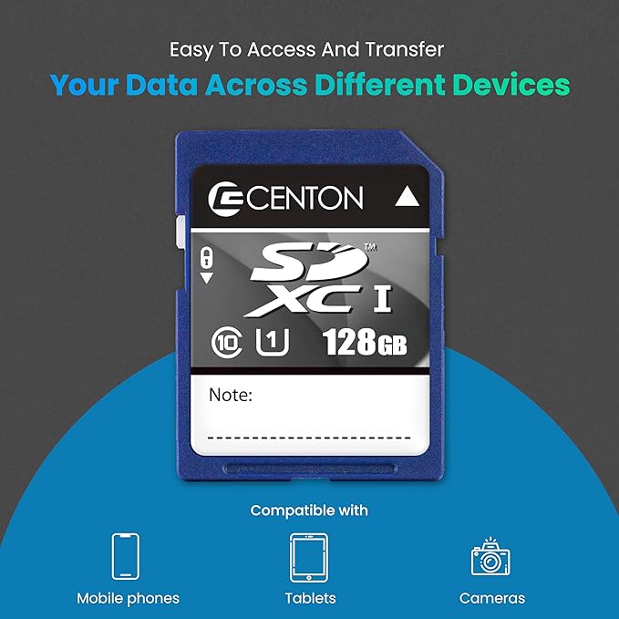 Centon MP SD, UHS Class 1 (U1),8GB 10 Pack