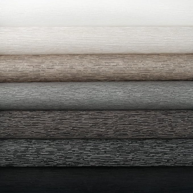 Kincmo Motorized Blinds with Remote, Light Filtering Roller Shades Work with Apple Homekit,Alexa,Google Home, Custom Electric Blinds with App,Voice Control (50% 60% 70% 75% Blackout Fabric Samples)