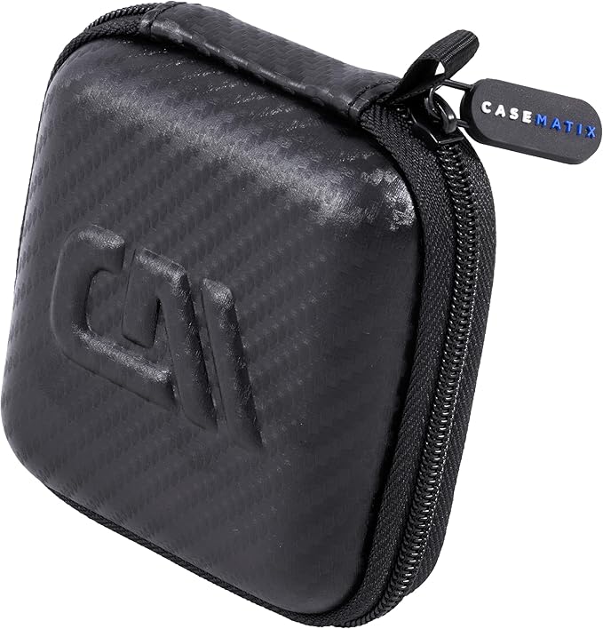 CASEMATIX Carry Case Compatible with SAF Aranet4 Home Air Quality Monitor Co2 Device in an EVA Hard Shell with Cable Pocket - Includes Travel Case Only