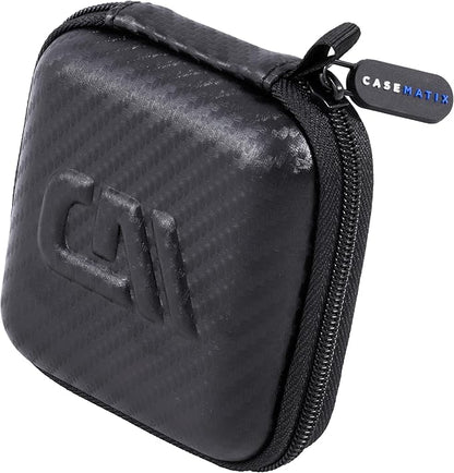 CASEMATIX Carry Case Compatible with SAF Aranet4 Home Air Quality Monitor Co2 Device in an EVA Hard Shell with Cable Pocket - Includes Travel Case Only