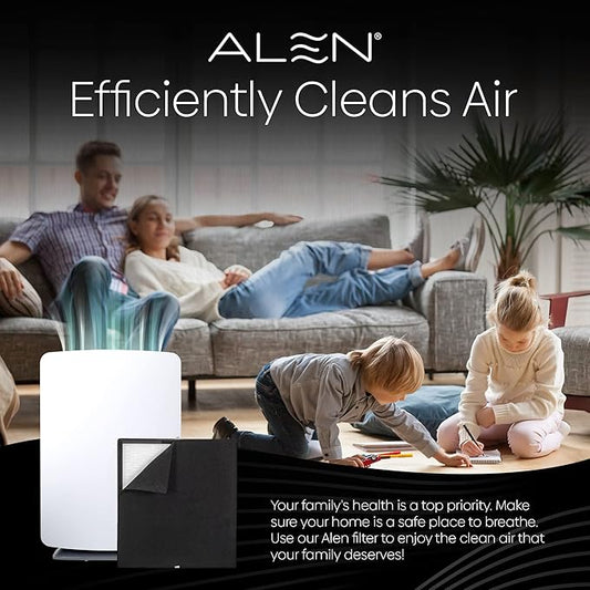 Alen Air Filter BF35-VOC/Smoke Replacement HEPA Filter for BreatheSmart Classic Air Purifier - Captures Allergens & Mold + VOCs & Smoke (1 Filter)