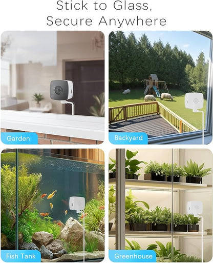 blurams 2.4G/5G Cameras for Home Security, 2K Pet Camera Indoor with Phone App, Window Security Camera w/Motion Detection, 2-Way Talk, IR Night Vision