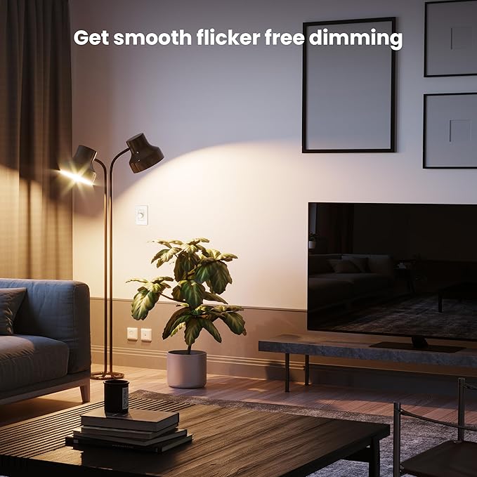 Feit Electric A19 LED Light Bulb, 60W Equiv, Non-Dimmable, Selectable Color Temperatures (2700K-5000K), 800 Lumens, General Purpose Light Bulbs, 17,000-Hour Lifetime, OM60/5CCT/15KLED/10, 10 Pack