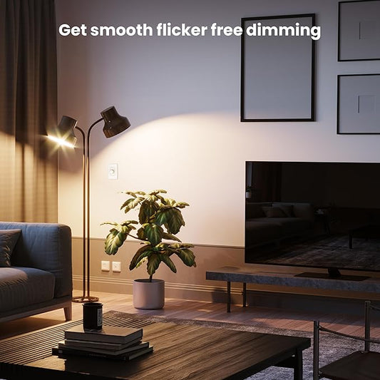 Feit Electric A15 LED Light Bulb, 60W Equivalent, Dimmable, E12 Base, 5000K Daylight, 750 Lumens, Straight Filament Clear Glass Light Bulbs, 15,000-Hour Lifetime, BPA1560C/950CAFIL2/6, 6 Pack