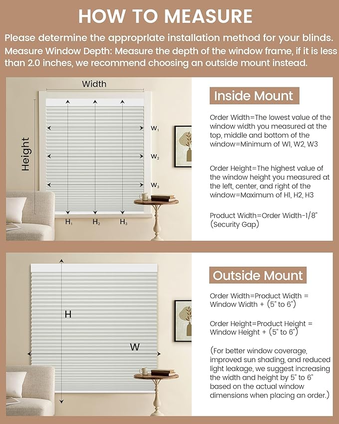 Kincmo Motorized Cellular Shades, Custom Motorized Blinds with Remote, Cordless Smart Electric Honeycomb Blinds Work with Apple HomeKit, Alexa, Google (100%-Blackout-Single-Cell Cream)