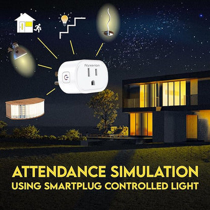 Attendance Simulator Home Security Light HS2Pro Black & Smart Plug BSD11 - Bundle