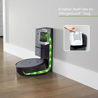 iRobot Roomba i3 Wi-Fi Robot Vacuum + Automatic Dirt Disposal (Renewed)