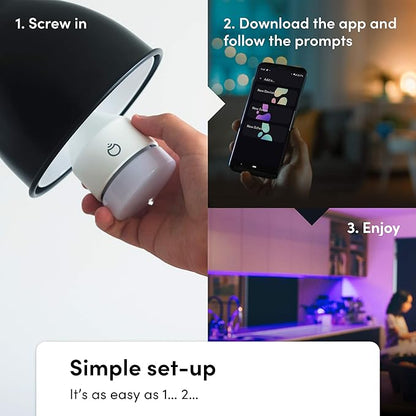 LIFX Color Wi-Fi Smart LED Light Bulbs and BR30 Flood Light (2-Pack)