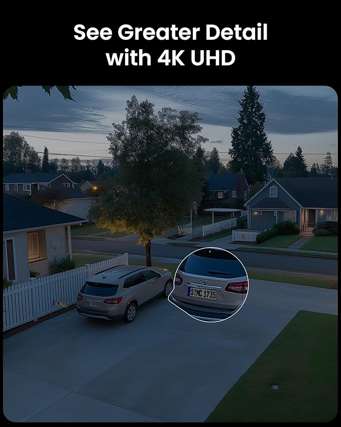 ZOSI 4K 16CH PoE Security Camera System,12pcs 4K C186 Aurora Lux Outdoor PoE Cameras with True Full Color Night Vision,Person Vehicle Detection,2 Way Audio,8MP 16CH NVR with 4TB HDD for 24/7 Recording