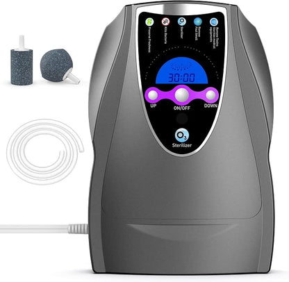 Ozone Machine Generator, Multifunctional with Timer, 1000mg/h Portable Ozone Machine for Home, Kitchen, Office, Cleaning Water, Fruits and Vegetables