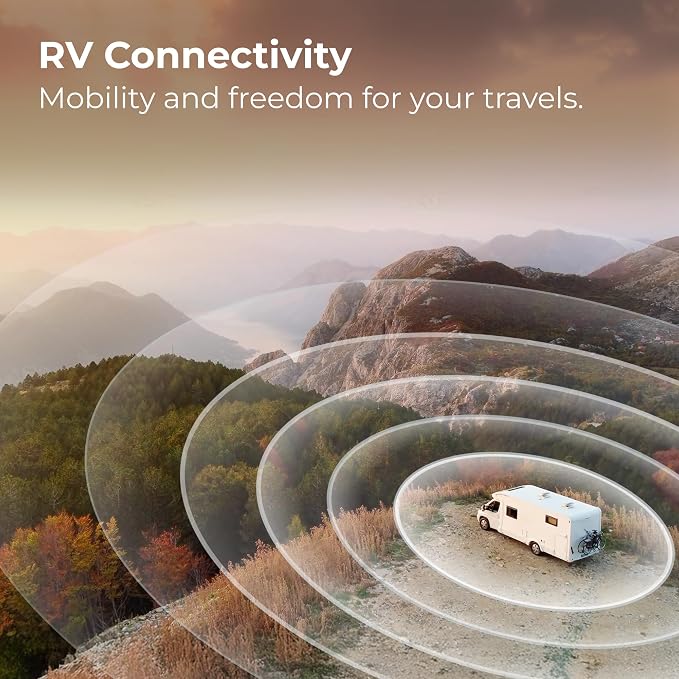 Winegard 434719 Connect 2.0 4G2 (WF2-435) 4G LTE and Wi-Fi Extender for RVs