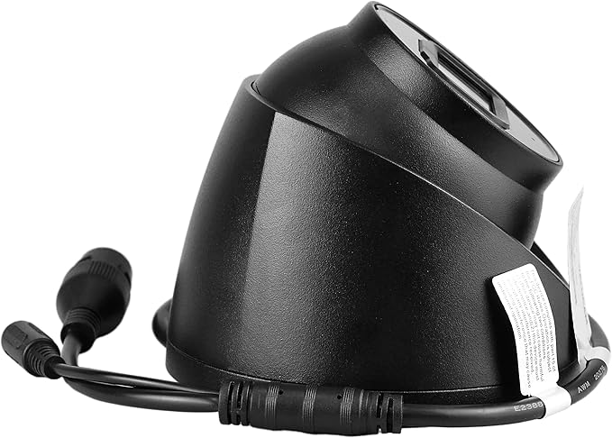 8MP IP Camera, DMSS/SmartPSS Lite, 4K PoE Turret Outdoor Starlight Camera with Mic, Human/Vehicle Detection, IVS, Intrusion Tripwire Alarm, 2.8mm 125°Wide Angle, Metal IP67, H265+, 256GB