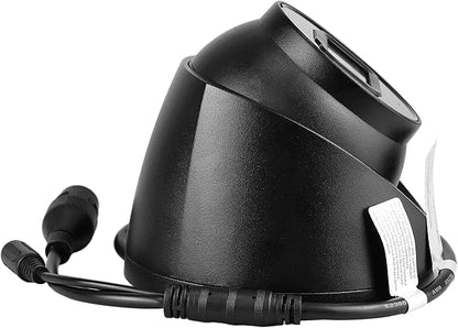 8MP IP Camera, DMSS/SmartPSS Lite, 4K PoE Turret Outdoor Starlight Camera with Mic, Human/Vehicle Detection, IVS, Intrusion Tripwire Alarm, 2.8mm 125°Wide Angle, Metal IP67, H265+, 256GB