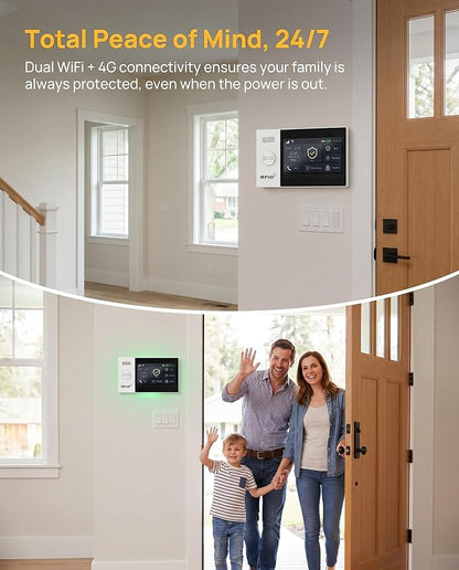 Home Security Systems Alarm System for Home Security GSM/4G+WiFi