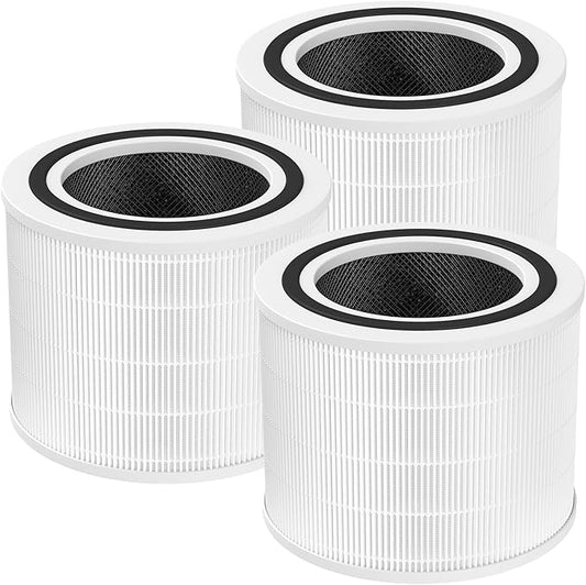Core 200S Replacement Filter Compatible with LEVOIT Core 200S and Core 200S-P Smart Air Purifier, 3-in-1 Filter, Core 200S-RF Air Purifier Filters, 3 Pack