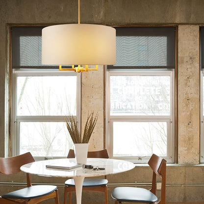 Globe Electric 60340 Emery Pendant Lighting, Matte Brass, Bulb Not Included