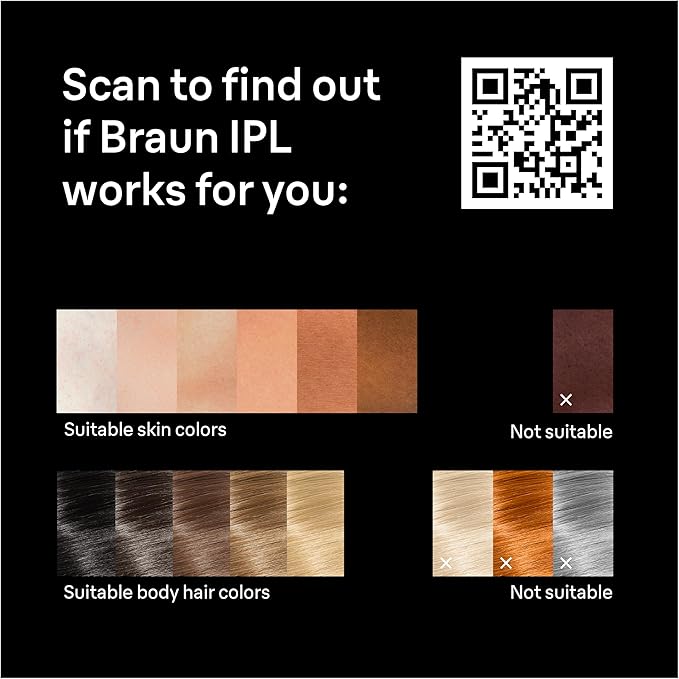 Braun Skin i-Expert Smart IPL PL7219 at Home Laser Hair Removal for Women and Men with App, Premium Pouch, Venus Razor, 2 Smart Heads, Facial Trimmer