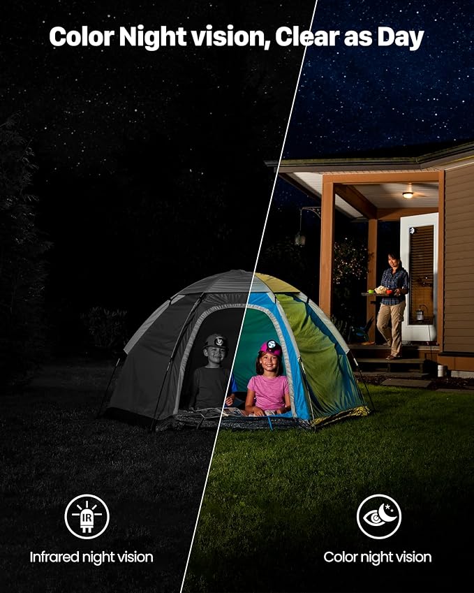 SIIOOE Security Cameras Wireless Outdoor Solar: 2K WiFi Camera for Home Security System - Battery Powered Cam IP66 Waterproof Motion Sensor - Camaras de Seguridad para Casa Inalambricas