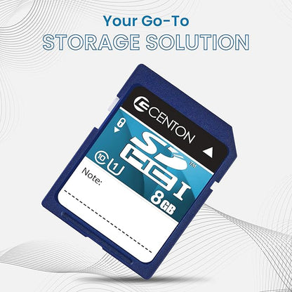 Centon Electronics MP Essential SDHC Card, Ultimate Memory Card for Phones, Tablets, Cameras, and More, UHS1, 8GB
