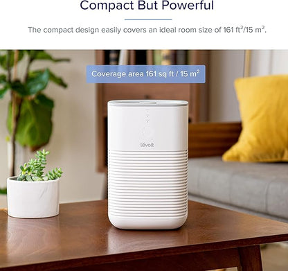 Levoit Air Purifier (LV-H128) and Replacement Filters (2 Pack)