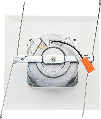Satco LED Retrofit Downlight with Stepped Baffle, CCT Selectable 2700K/3000K/3500K/4000K/5000K, 5-6 Inch Square, White