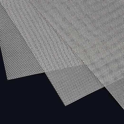 TIMESETL 3pcs Stainless Steel Woven Wire 20 Mesh - 12"x8"(30x21cm) Metal Mesh Sheet 1mm Hole Great for Air Ventilation - A4