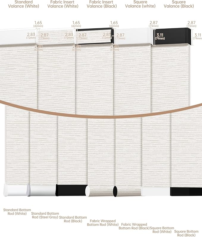 Kincmo Motorized Blinds with Remote, Light Filtering Roller Shades Work with Apple Homekit,Alexa,Google Home, Custom Electric Blinds with App,Voice Control (75% Blackout Aqua Waves Beige)