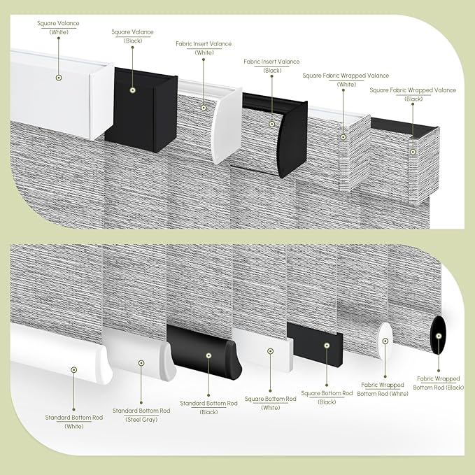 FineTell Motorized Blinds with Remote, 100% Blackout Roller Shades Compatible with Alexa,Apple Homekit,Google Home APP and Voice Control, Customized Electric Blinds (100% Blackout Dreamy Grey)