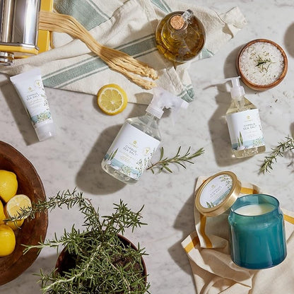 Thymes Pura Refills – 2 Pack of Oil Diffuser Scents – Long-Lasting Pura Diffuser Refills – Premium Home Fragrance – Notes of Rosemary, Sage, Lemon, Sea Salt & Jasmine (Cyprus Sea Salt, Pack of 2)