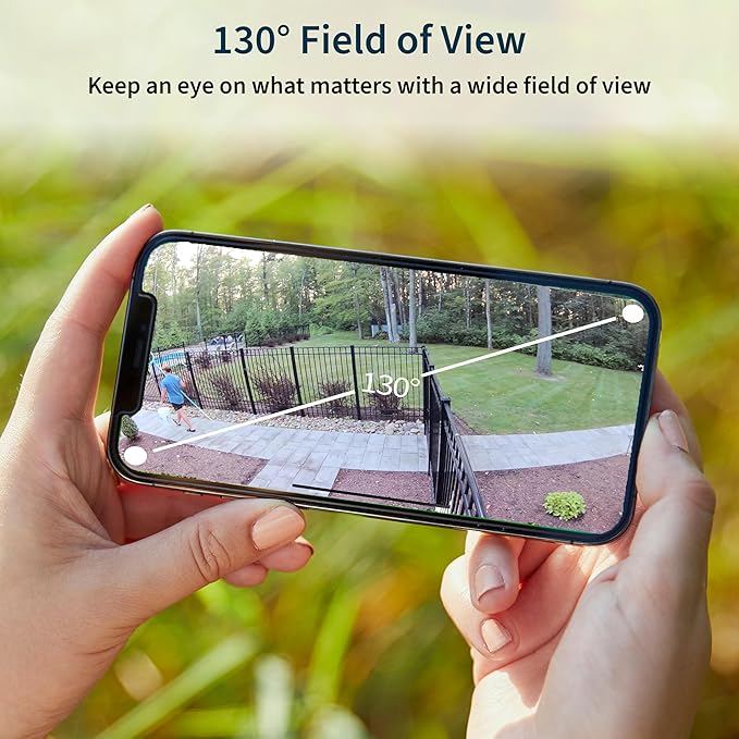 Arlo Essential Security Camera 1080p HD | Outdoor - Indoor | 2nd Gen |2 Cameras (Renewed)