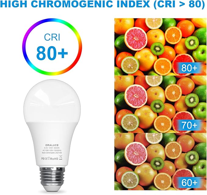 ORALUCE 丨 Bundle - A19 Lightbulbs Warm White 3000K (Pack of 6) & Smart LED Bulb A19 Wi-Fi and Bluetooth (Pack of 4)