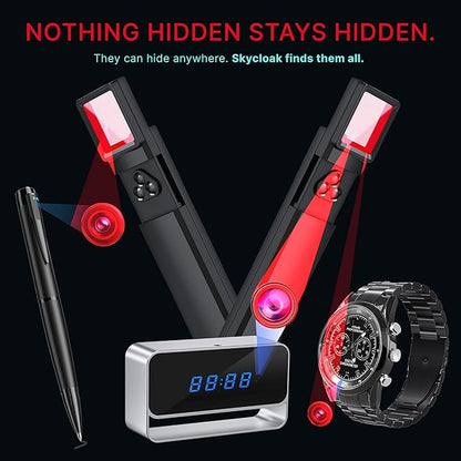 Hidden Camera Detectors – 2026 Portable Hidden Camera Detector & Bug Detector, Travel Gadgets for Privacy, Hotel Safety Devices, Tech Gadgets, Spy Camera, Home Office & Trips