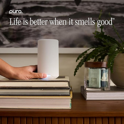 Pura x Glasshouse Home Scent Refill - Smart Air Diffuser - Hours of Luxury Fragrance per Refill - Home Essential - Clean & Safe Diffuser Fragrance - Night Before Christmas