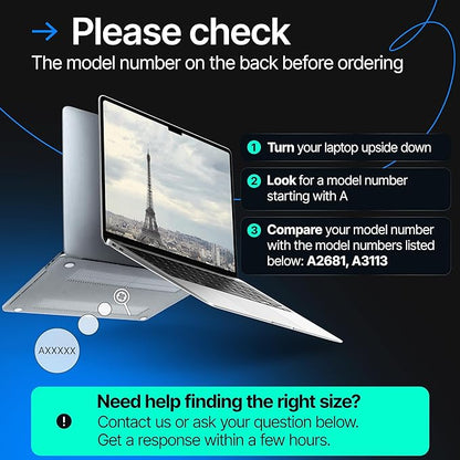 Magnetic Privacy Screen Compatible with MacBook Air 13.6" 2022, 2023, 2024, M2, M3 Anti-Blue Light Laptop Screen Protector Filter Blue Light Blocking Filter