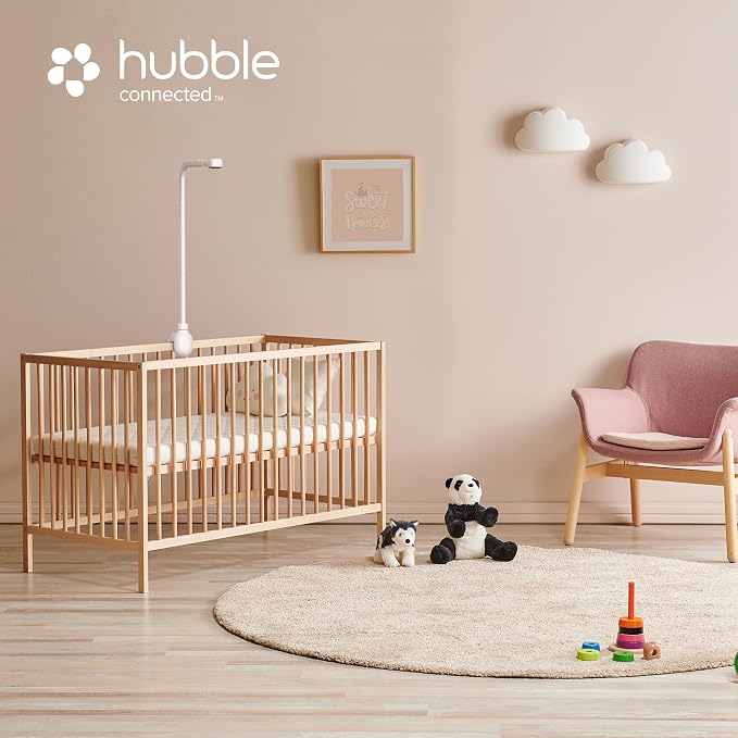 HUBBLE CONNECTED SkyVision AI Pro Baby Monitor Camera, HD 5" Home Display