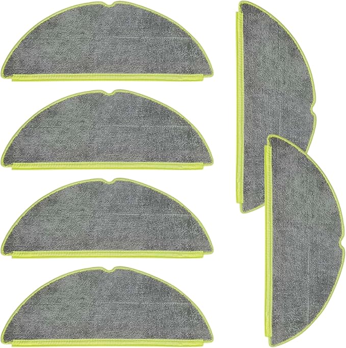 Eagles Washable Mop Pads Replacement Parts Compatible with iRobot Roomba 205 DustCompactor Combo Robot Vacuum Cleaner, 6-Pack
