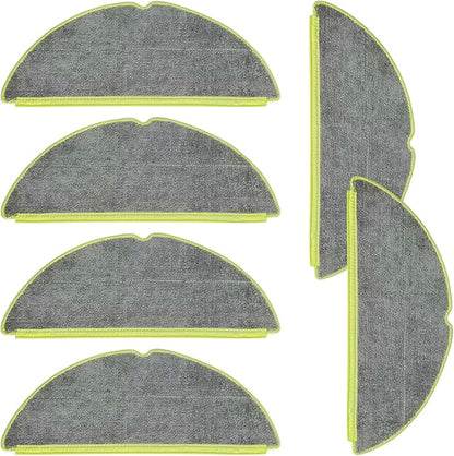 Eagles Washable Mop Pads Replacement Parts Compatible with iRobot Roomba 205 DustCompactor Combo Robot Vacuum Cleaner, 6-Pack