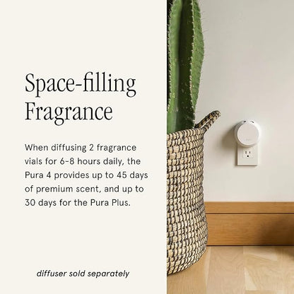 Pura & Tommy Bahama Home Scent Refill - Smart Home Air Diffuser - Premium Fragrance in Every Refill - Household Essential - Diffuser Fragrance - 2 Pack, Pomegranate Lime