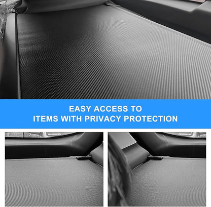 AUXKO Retractable Cargo Cover for Mazda CX-50 2026 2025-2023, Trunk Cargo Cover Luggage Security Shade Cover for 2026 2025 Mazda CX50 Shielding Shade Anti-Peeping Luggage Privacy Screen, Carbon Fiber