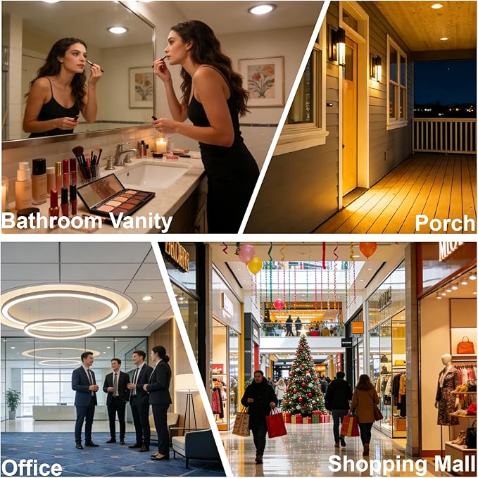 G24q LED Bulb Light, 18W 2400 Lumen 4 Pin Led Bulb, 42W CFL Replacement Dimmable(3000K/3500K/4000K/5000K/6500K) for Recessed Downlights, Ceiling Fixtures, Wall Sconces, Bathroom Vanity Lighting