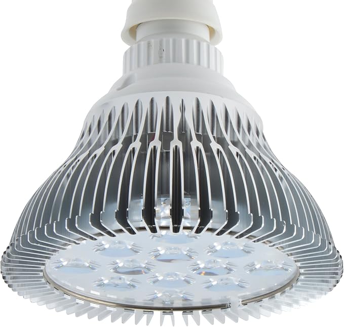 ABI 12W Deep Red 660nm LED Bloom Booster Grow Light Bulb for Flowering and Spectrum Enhancement
