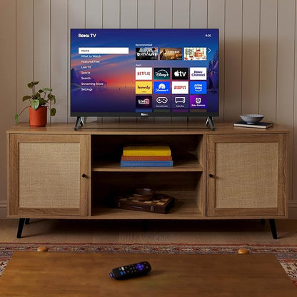 Roku Smart TV – 24-Inch Select Series, 720p HD TV – Roku TV with Voice Remote – Flat Screen LED Television with Wi-Fi for Streaming Live Local News, Sports, Family Entertainment