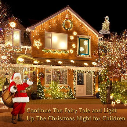Magical Christmas Wand Remote Control Outlet | Christmas Tree Remote Control | Christmas Tree Decorations | Christmas Tree Ornaments | No Batteries Included | Smart Outlet with 100 Ft Range - Red
