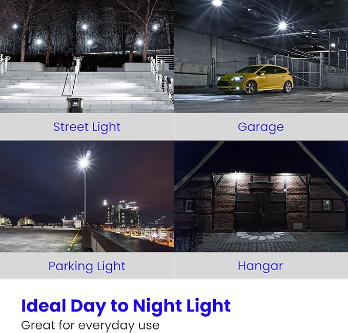 Feit Electric 125W LED Corn Cob Light Bulb, 15,000 Lumens, 5000K Daylight, 750W Equivalent, Mogul Base Adapter Included, 25,000 Hour Life, Energy Saving for Barns, Warehouses & Large Spaces